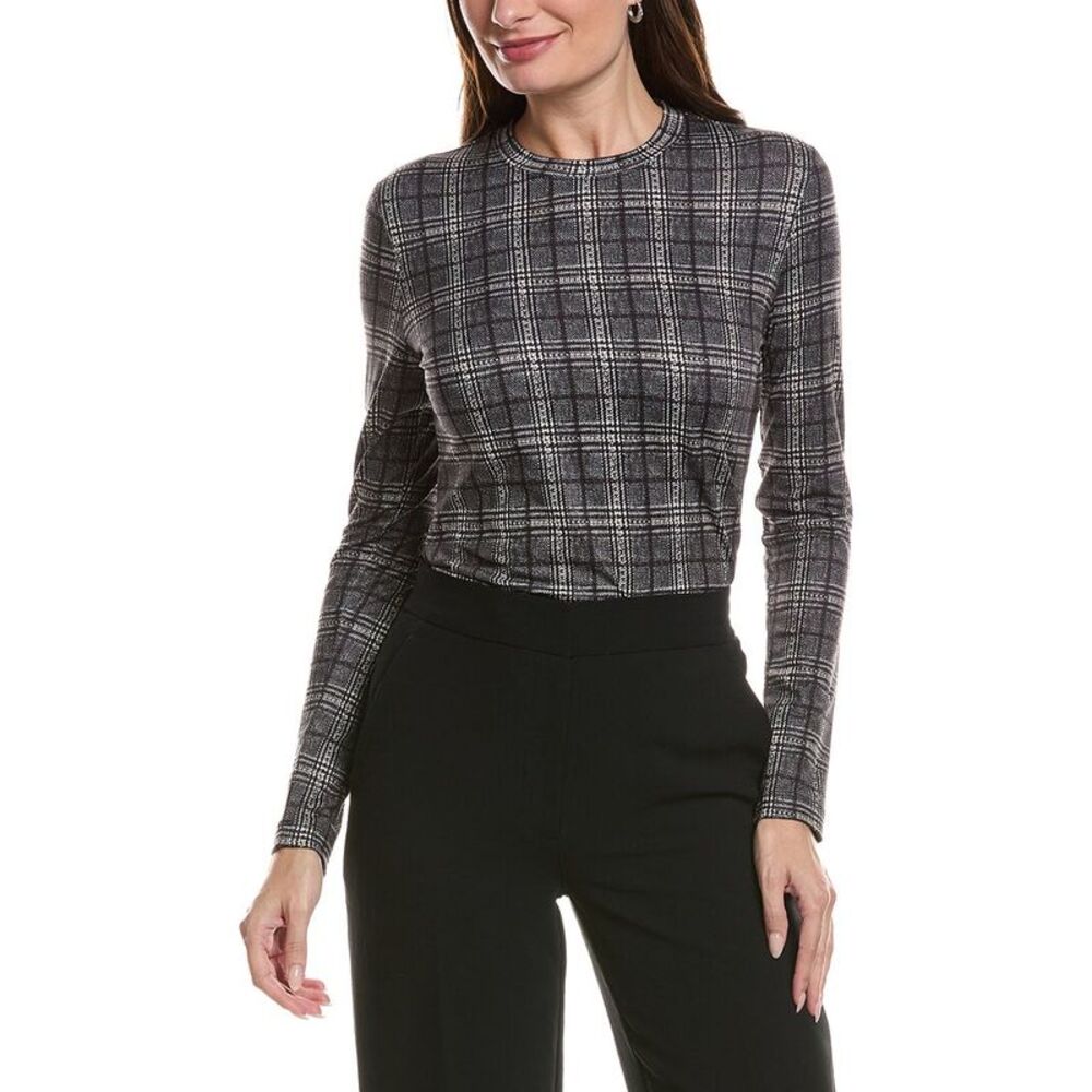 Brooks Brothers Womens  Knit Top, Black